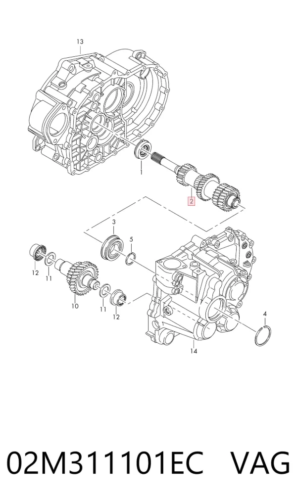  02M311101EC VAG