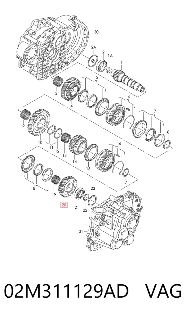  02M311129AD VAG
