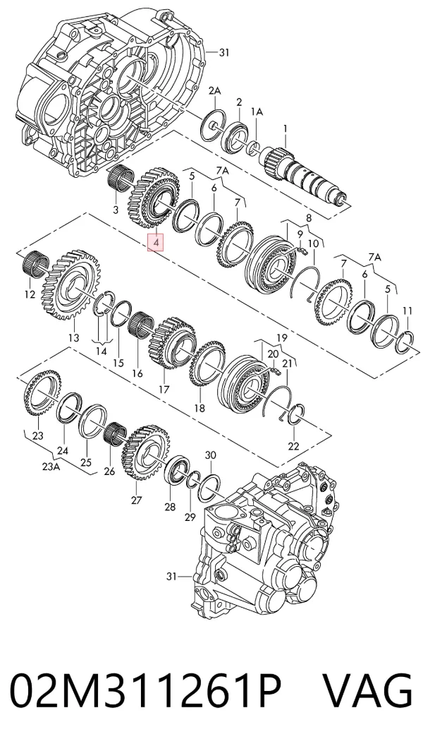  02M311261P VAG