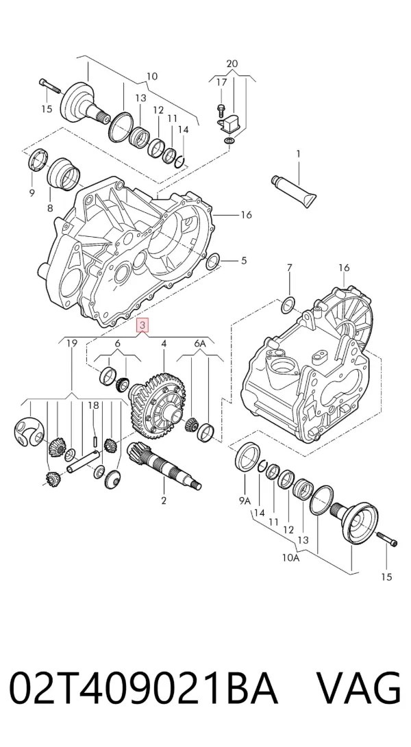  02T409021BA VAG