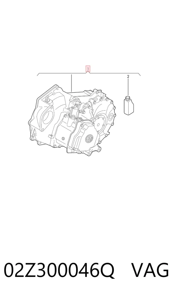 КПП 02Z300046Q VAG