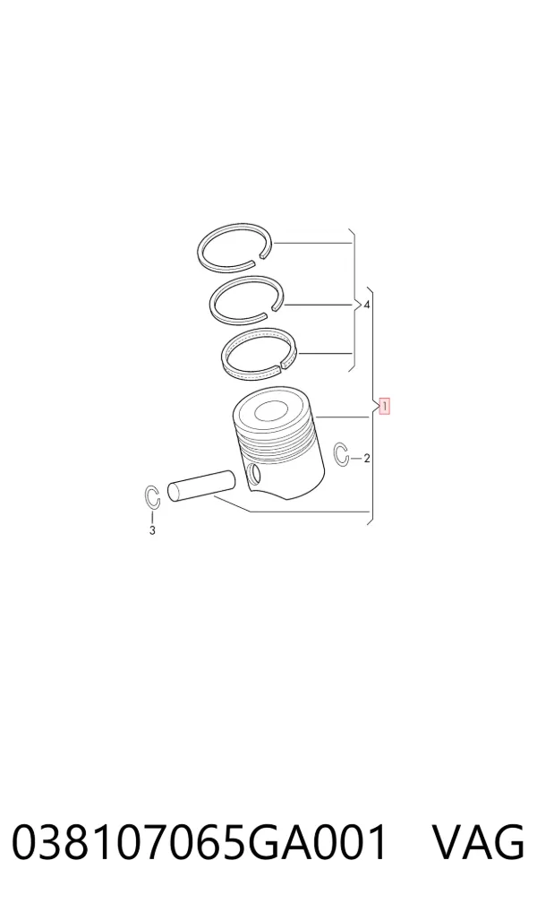  038107065GA001 VAG