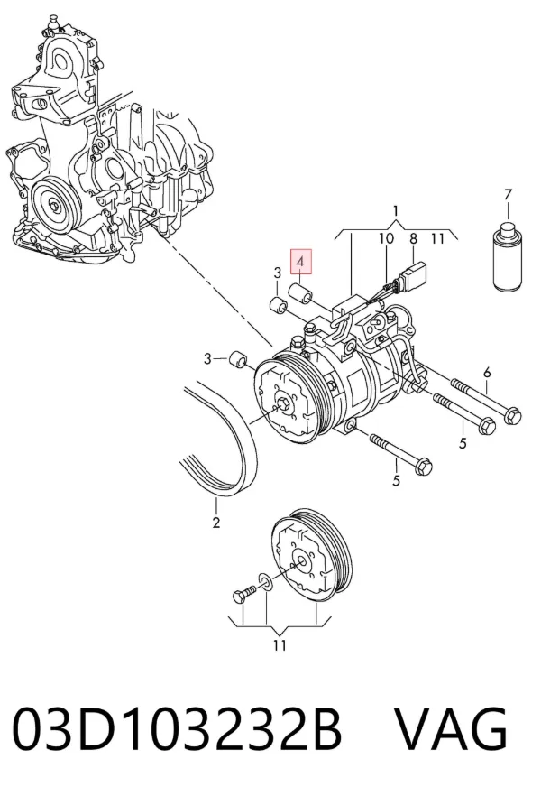  03D103232B VAG