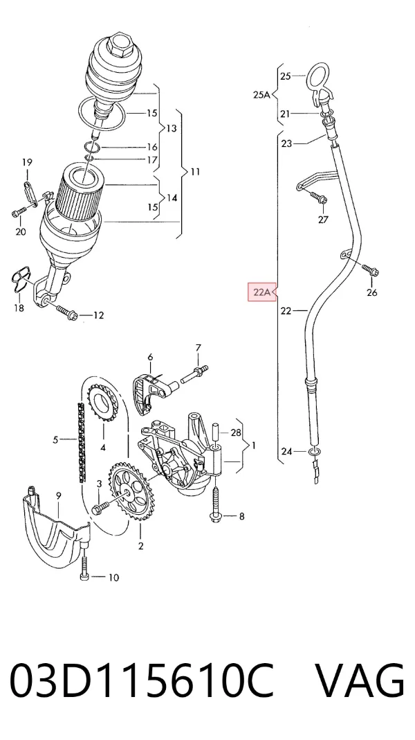  03D115610C VAG