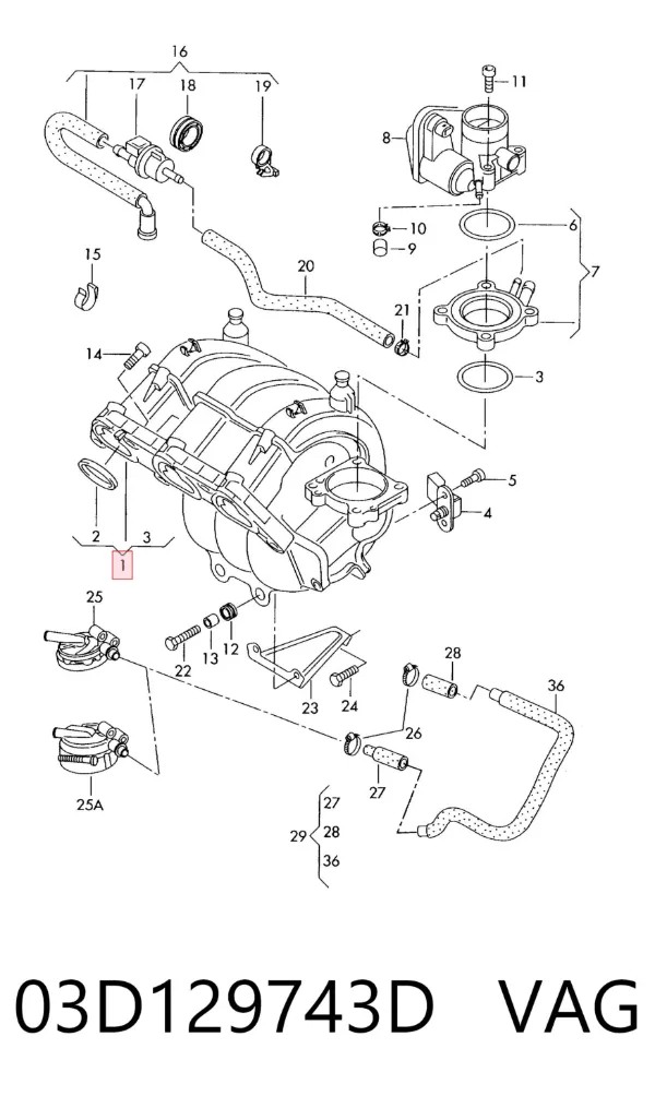  03D129743D VAG