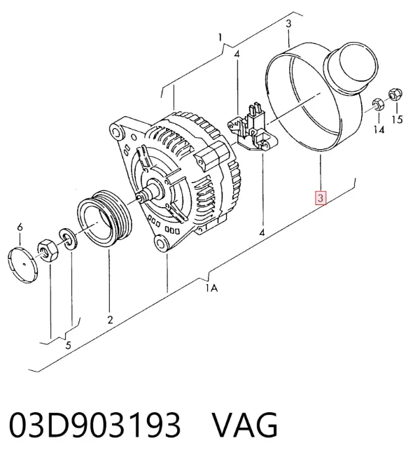  03D903193 VAG