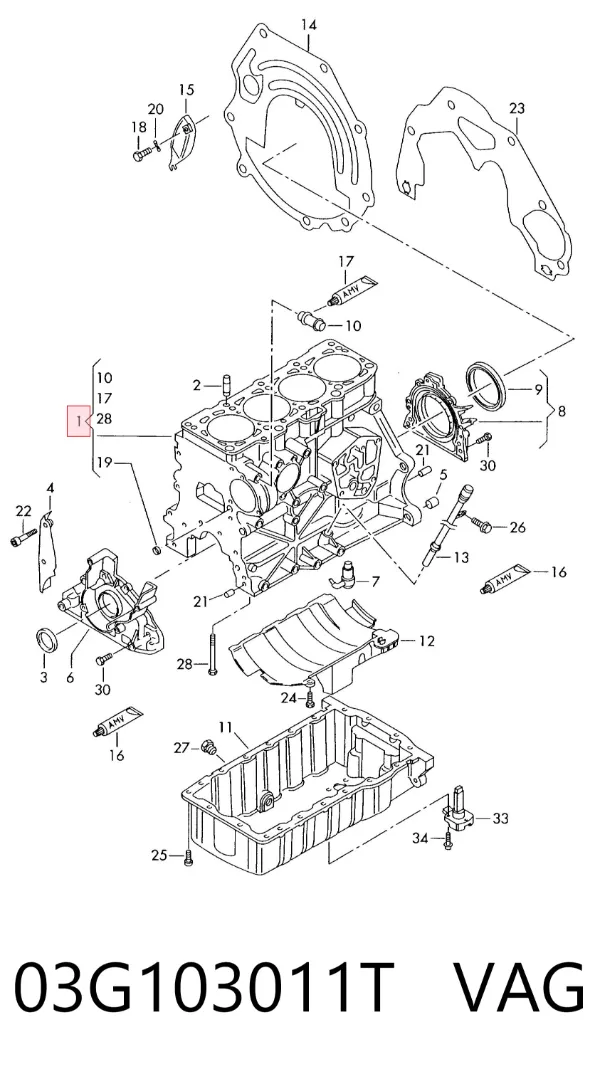  03G103011T VAG
