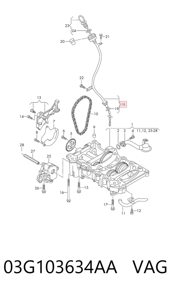  03G103634AA VAG