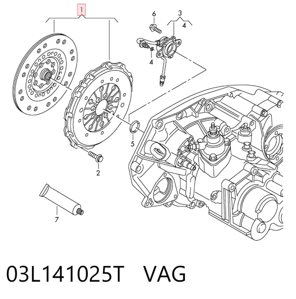 Сцепление 03L141025T VAG