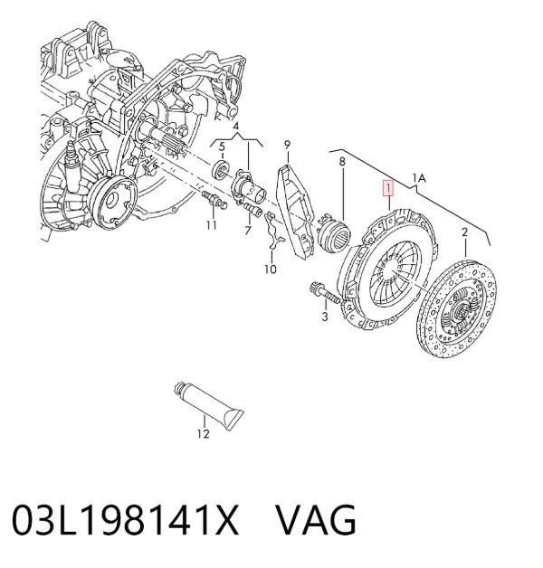 Сцепление 03L198141X VAG