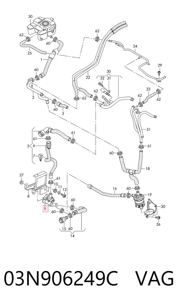  03N906249C VAG