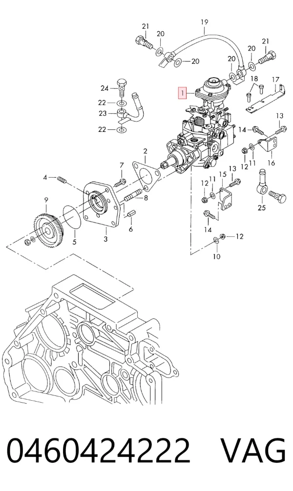 ТНВД 0460424222 Bosch