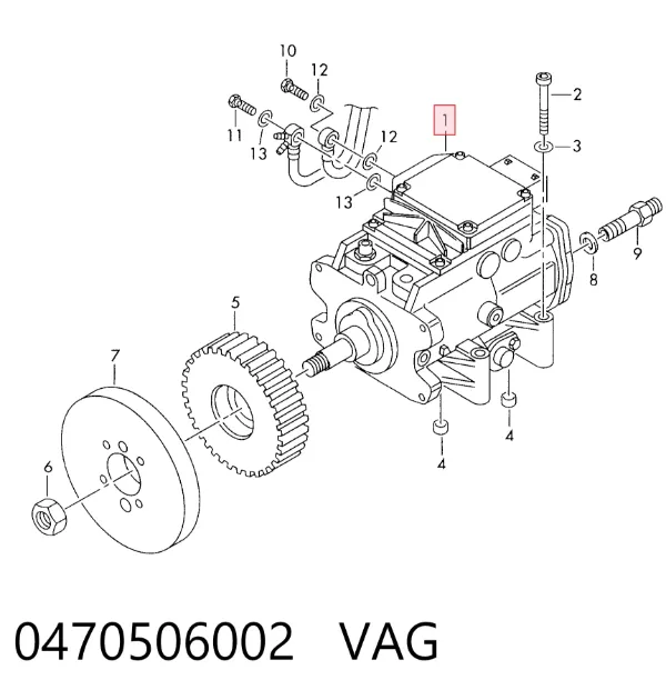 ТНВД 0470506002 VAG