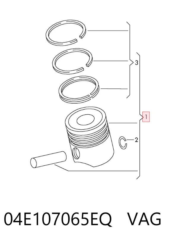  04E107065EQ VAG