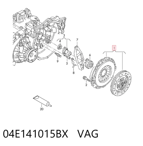 Сцепление 3000970178 Sachs