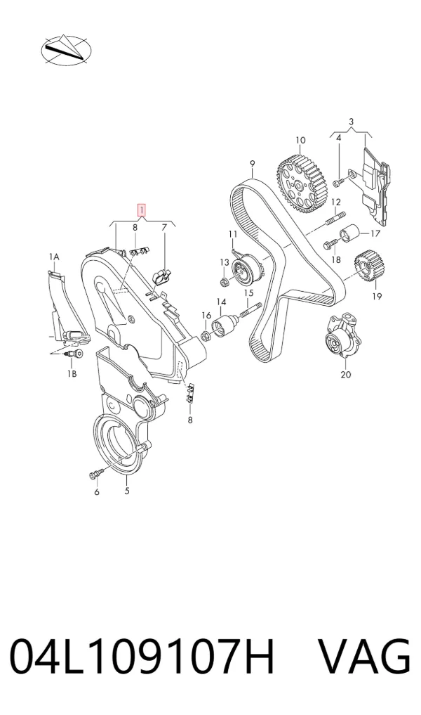  04L109107H VAG