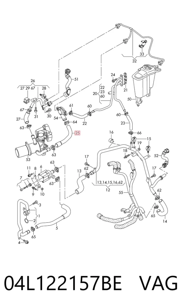  04L122157BE VAG