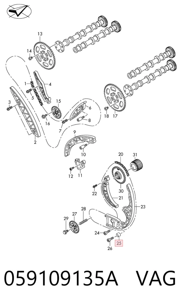  059109135A VAG
