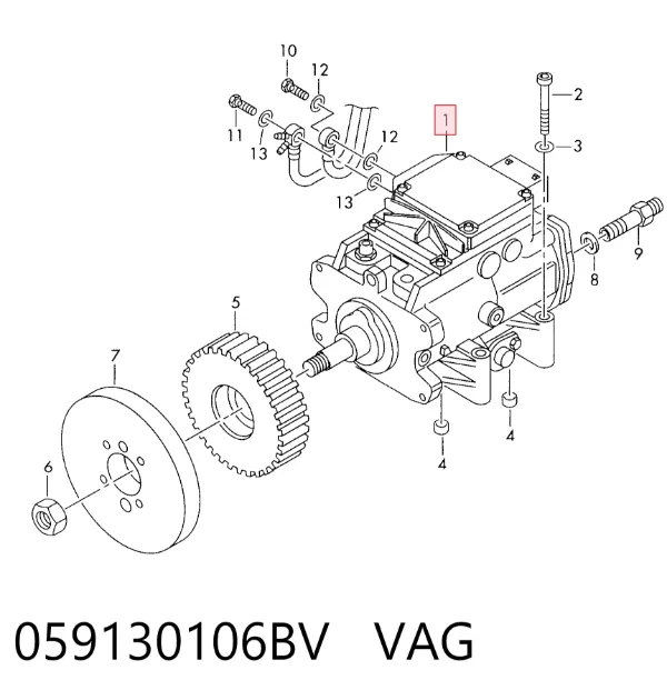 ТНВД 059130106BV VAG