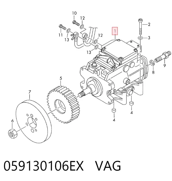 ТНВД 059130106EX VAG