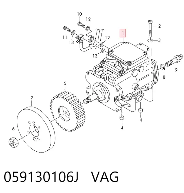 ТНВД 059130106J VAG
