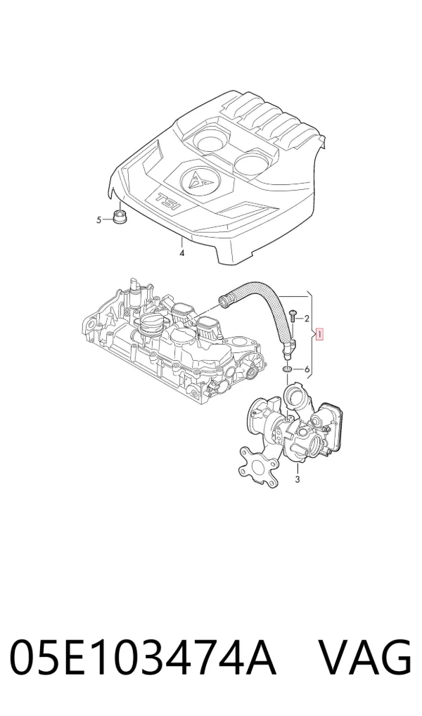  05E103474A VAG