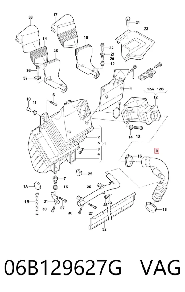  06B129627G VAG