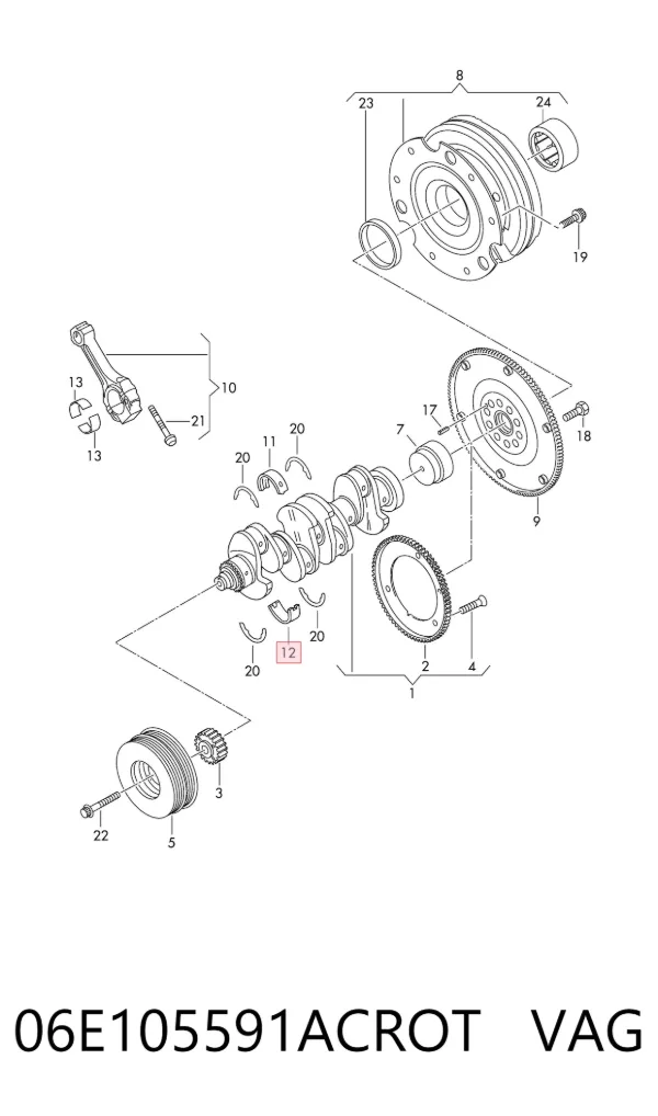  06E105591ACROT VAG