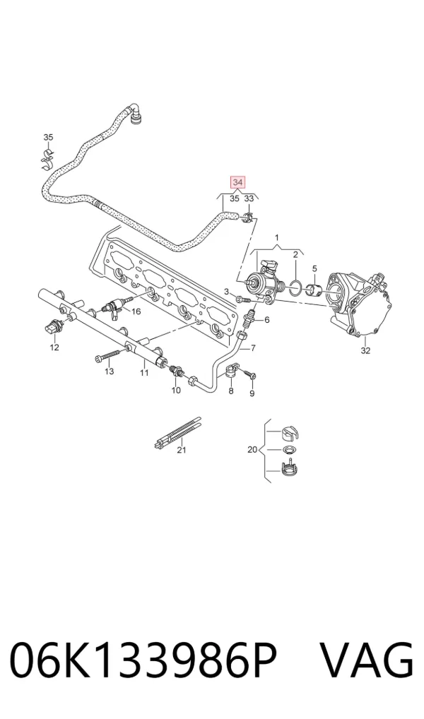  06K133986P VAG