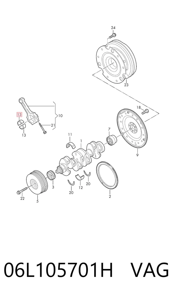  06L105701H VAG