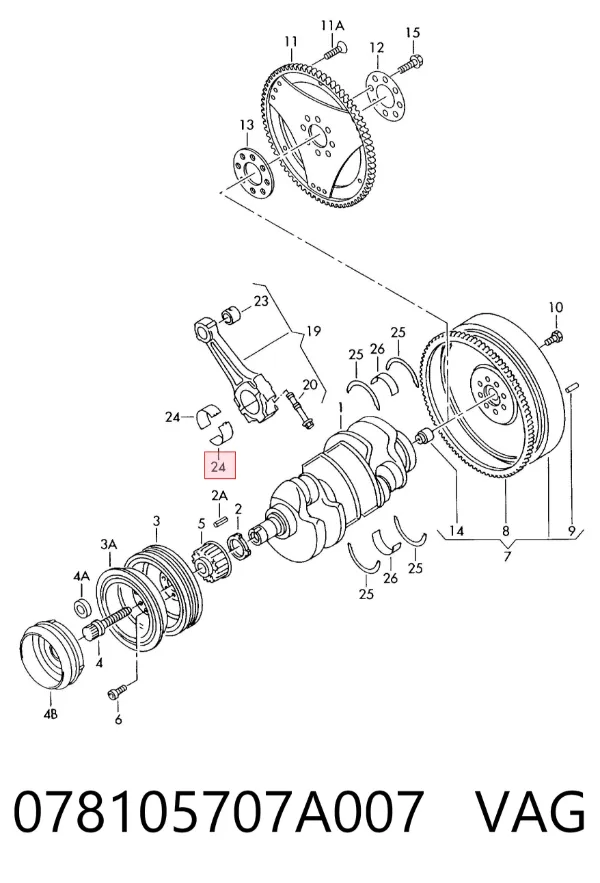  078105707A007 VAG