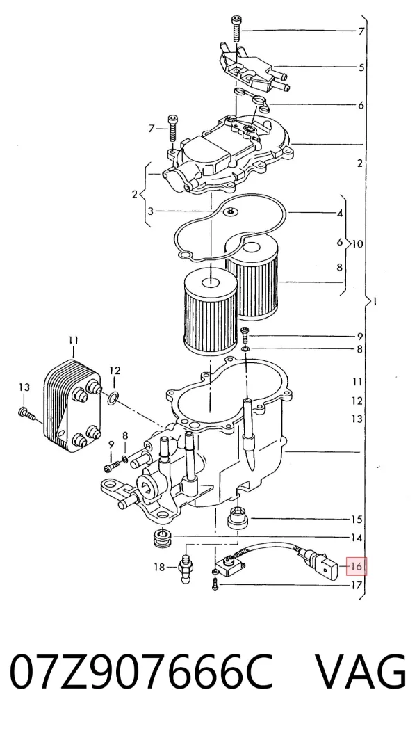 07Z907666C VAG