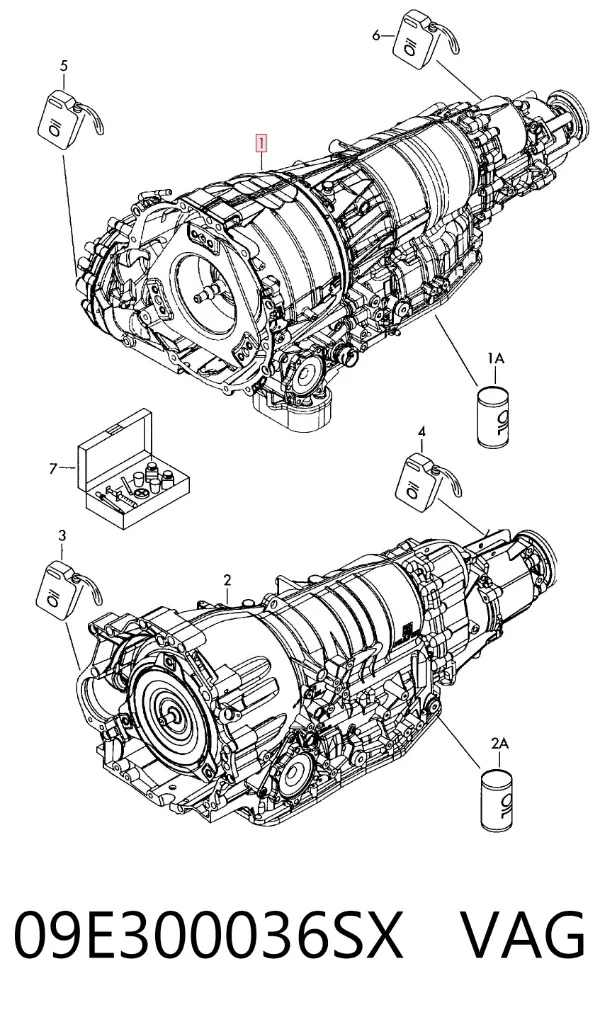 АКПП 09E300036SX VAG