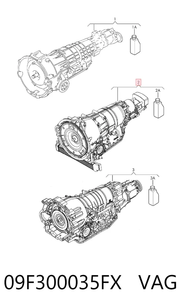 АКПП 09F300035FX VAG