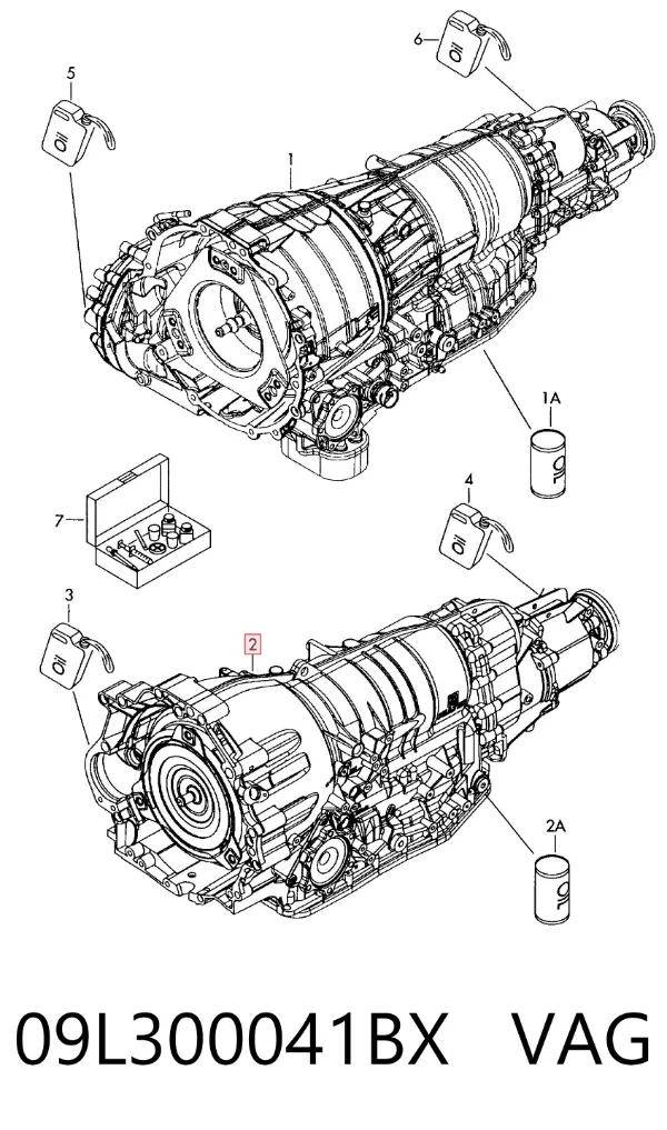 АКПП 09L300041BX VAG