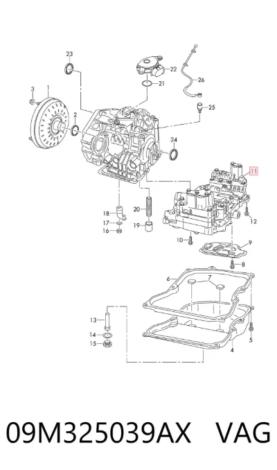 Соленоид АКПП VAG 09M325039AX