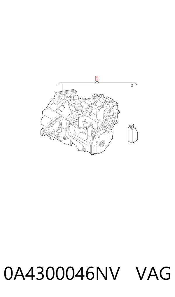 КПП 0A4300046NV VAG