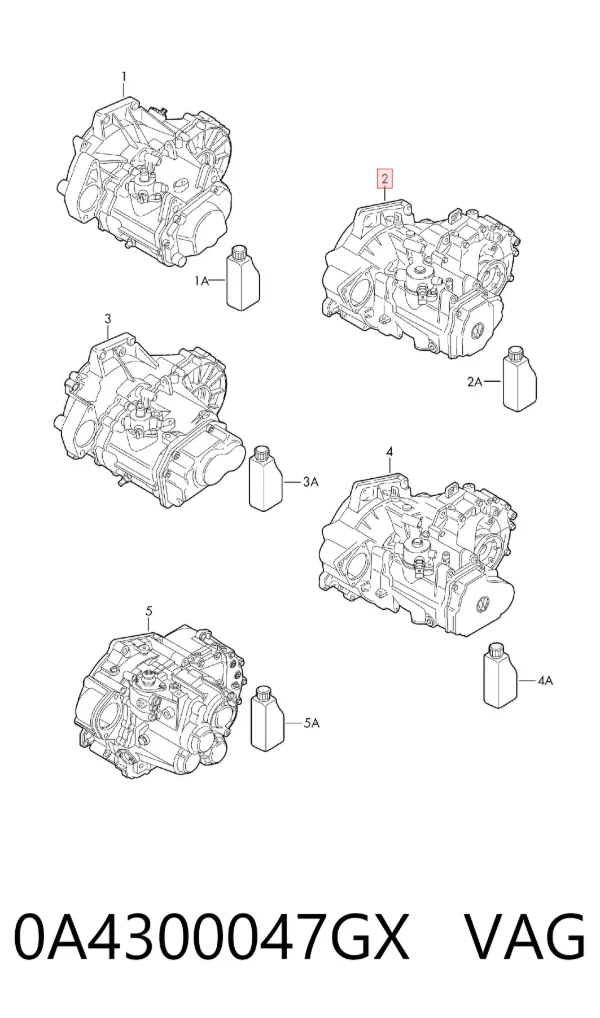 КПП 0A4300047GX VAG