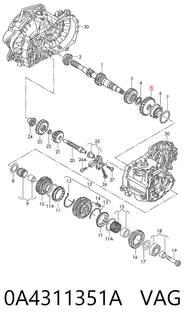  0A4311351A VAG