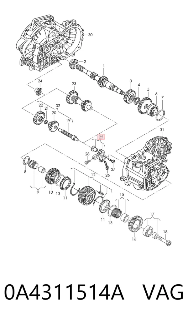  0A4311514A VAG