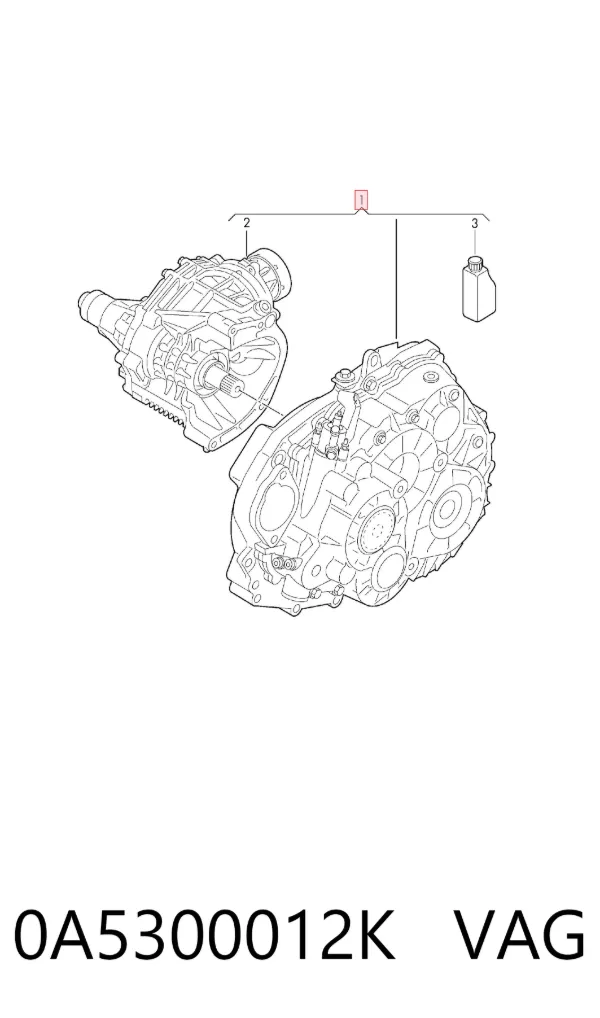 КПП 0A5300012K VAG