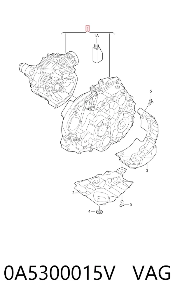 КПП 0A5300015V VAG