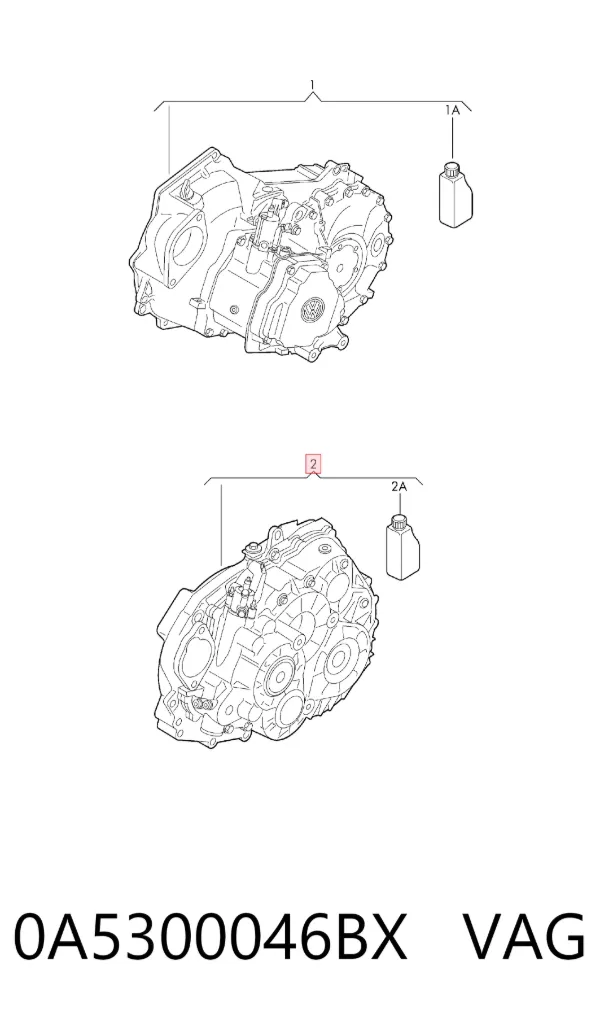 КПП 0A5300046BX VAG