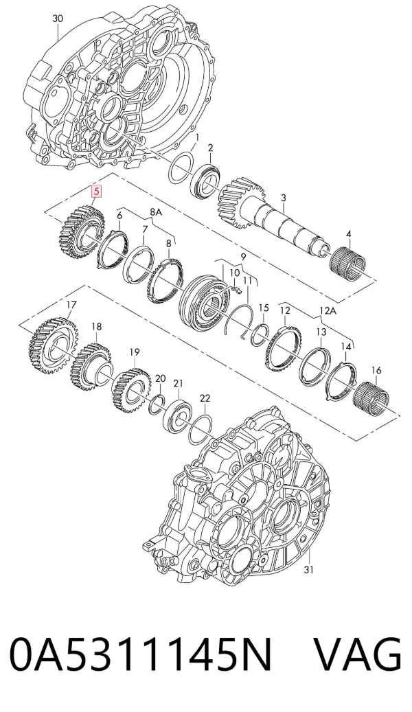  0A5311145N VAG