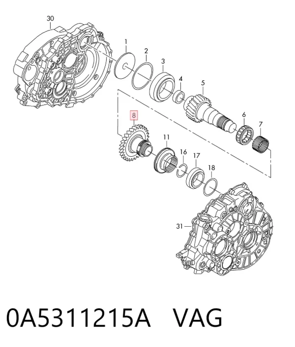  0A5311215A VAG