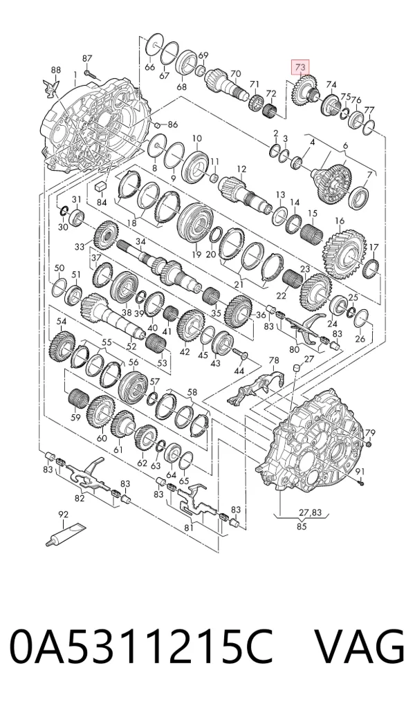  0A5311215C VAG