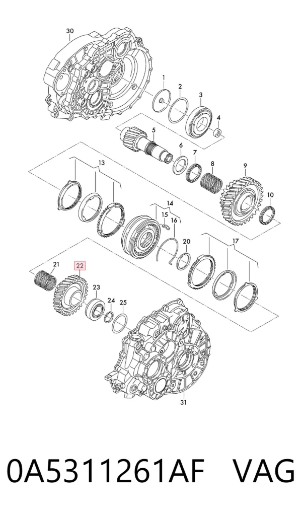  0A5311261AF VAG
