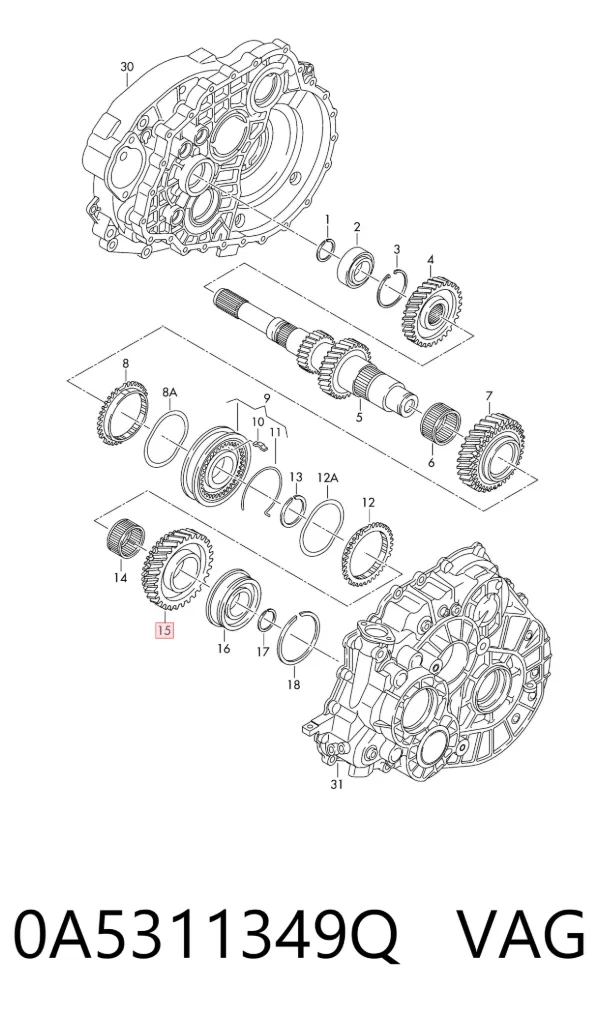  0A5311349Q VAG