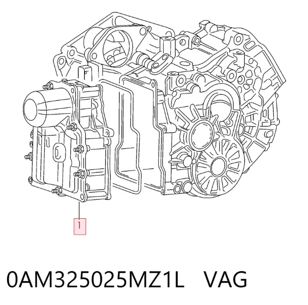 Гидроблок АКПП 0AM325025MZ1L VAG