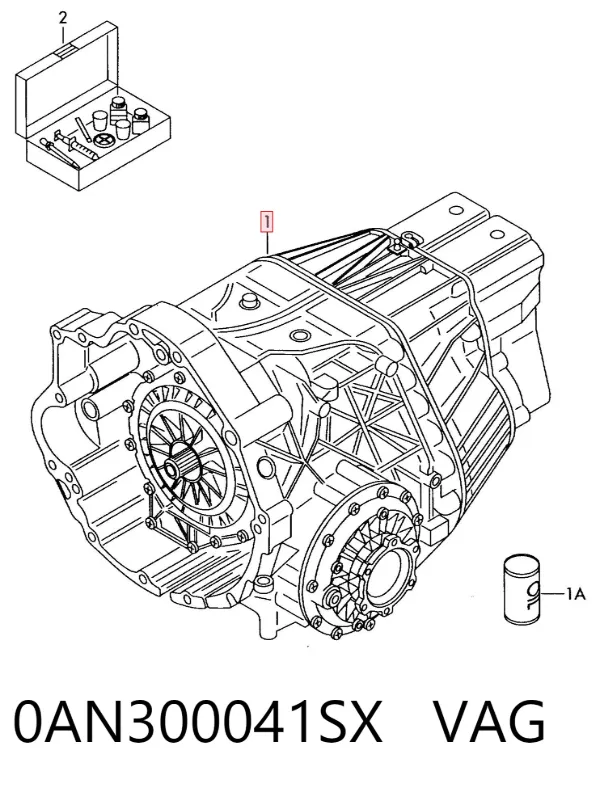 КПП 0AN300041SX VAG
